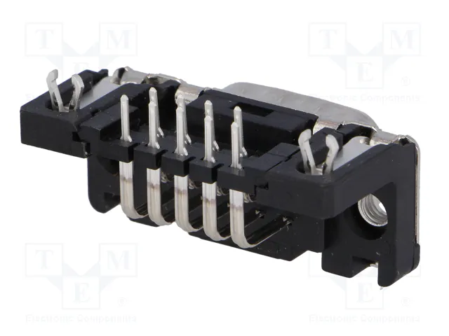 HARTING Conector D-Sub 9 pines macho THT angular 90° HARTING Conector D-Sub 9 pines macho THT angular 90°