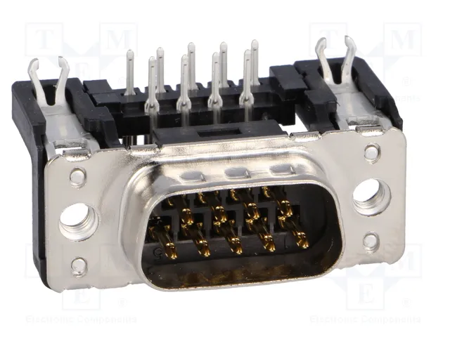 HARTING Conector D-Sub 9 pines macho THT angular 90° HARTING Conector D-Sub 9 pines macho THT angular 90°