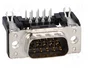 HARTING Conector D-Sub 9 pines macho THT angular 90°