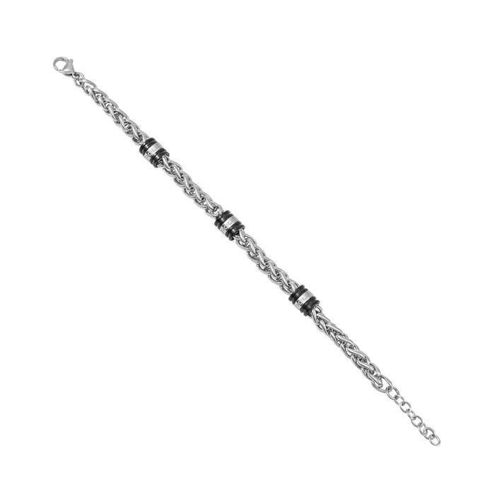 Pulsera Hombre Police PEAGB0078201 Plateado