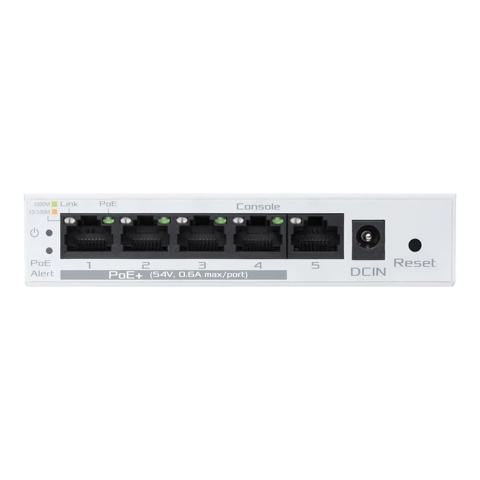 ASUS ExpertWiFi EBP15 Switch Gestionado de 5 Puertos Gigabit con PoE - Blanco