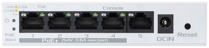 ASUS ExpertWiFi EBP15 Switch Gestionado 5 Puertos Gigabit PoE Blanco