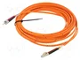 TELEGÄRTNER Cable de conexión de fibra óptica OM1 LC/PC,ST/PC 10m