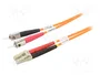TELEGÄRTNER Cable de conexión de fibra óptica OM1 LC/PC,ST/PC 10m