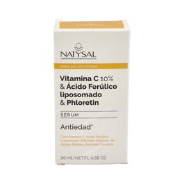 NATYSAL Serum Vitamina C 10% + Ácido Ferúlico + Phloretin 20 Ml