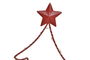 DKD Home Decor Árbol Navidad Tradicional Rojo 7 x 38 x 15 cm (4 Unidades)