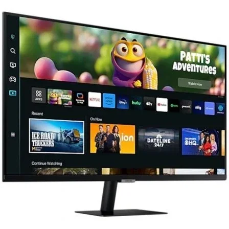 Samsung Smart Monitor M5 LS27DM500EUXDU 27" Full HD Smart TV Tizen, Gaming Hub, SmartThings, 60Hz, HDR10, Altavoces 10W, Negro Samsung Smart Monitor M5 LS27DM500EUXDU 27" Full HD Smart TV Tizen, Gaming Hub, SmartThings, 60Hz, HDR10, Altavoces 10W, Negro