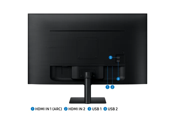 Samsung Smart Monitor M5 M50D 27 Pulgadas Full HD Negro Samsung Smart Monitor M5 M50D 27 Pulgadas Full HD Negro