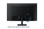 Samsung Smart Monitor M5 M50D 27 Pulgadas Full HD Negro