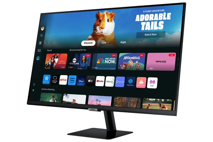Samsung Smart Monitor M5 M50D 27 Pulgadas Full HD Negro Samsung Smart Monitor M5 M50D 27 Pulgadas Full HD Negro