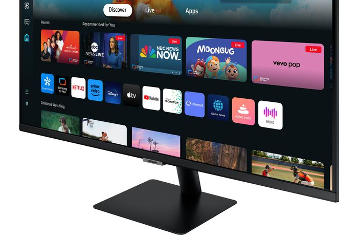 Samsung Monitor de ordenador M50D 68.6 cm (27") 1920 x 1080 pixels Full HD LED Negro