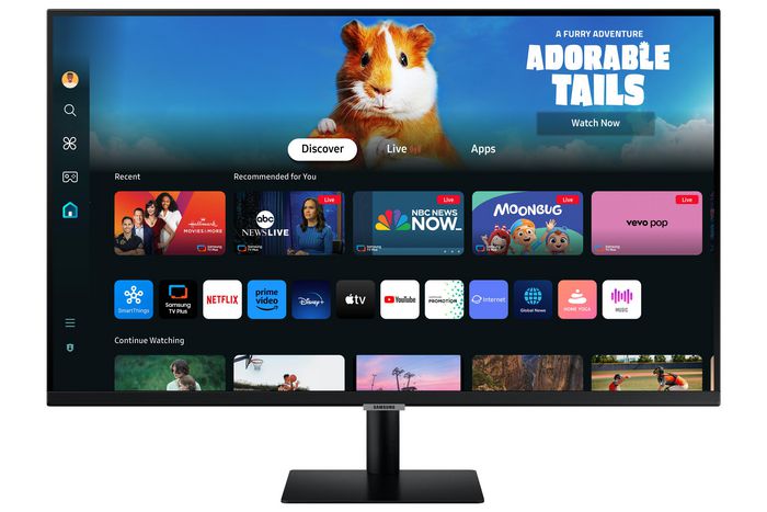 Samsung Monitor de ordenador M50D 68.6 cm (27") 1920 x 1080 pixels Full HD LED Negro