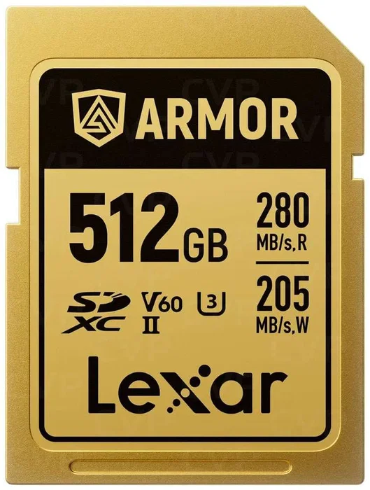 Lexar Professional Armor Gold SDXC UHS-II 512 GB Lexar Professional Armor Gold SDXC UHS-II 512 GB