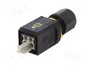 HARTING Conector industrial rectangular macho de 4 pines
