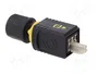 HARTING Conector industrial rectangular macho de 4 pines