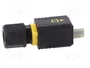 HARTING Conector industrial rectangular macho de 4 pines