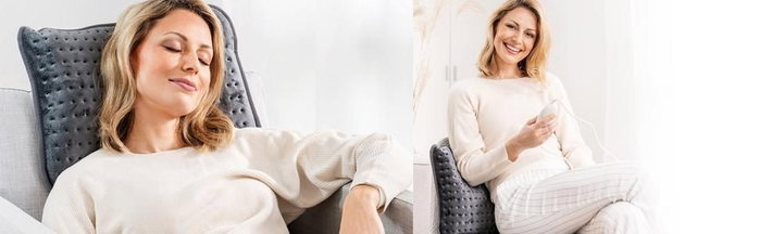 Beurer HK-48 COSY Gris Marengo Cojín Electrónico Beurer HK-48 COSY Gris Marengo Cojín Electrónico