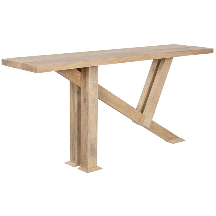 DKD Home Decor Consola de Mango 175x40x81 cm Natural DKD Home Decor Consola de Mango 175x40x81 cm Natural