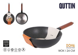 Quttin Wok Doha de aluminio forjado 24 cm