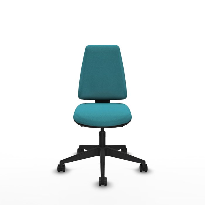 PIQUERAS Y CRESPO Silla de oficina Elche color Turquesa sin brazos PIQUERAS Y CRESPO Silla de oficina Elche color Turquesa sin brazos
