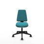 PIQUERAS Y CRESPO Silla de oficina Elche color Turquesa sin brazos