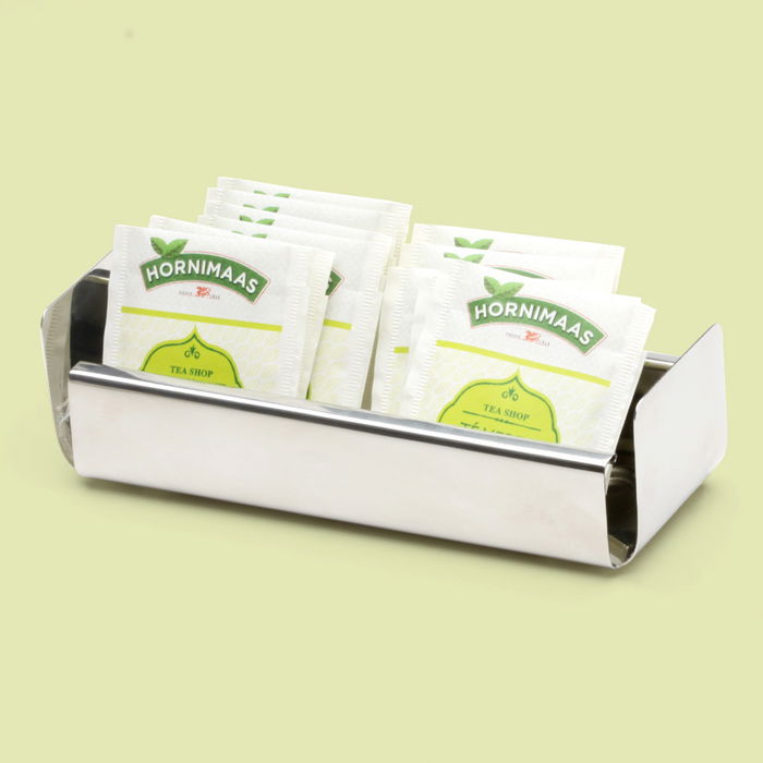 1946 Azucarero para Sobres de Té 16.5x6 cm Acero Inoxidable 18/10 1946 Azucarero para Sobres de Té 16.5x6 cm Acero Inoxidable 18/10