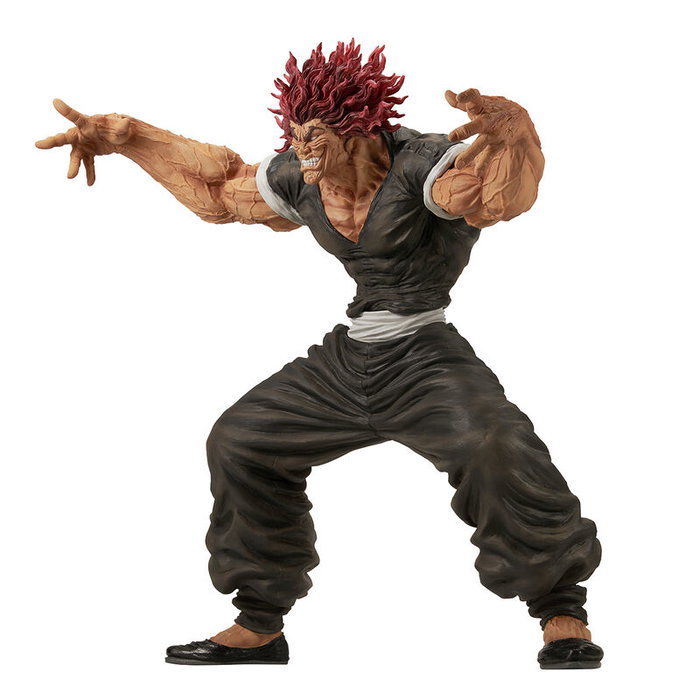 BANPRESTO Figura Ichibansho Yujiro Hanma The World Can Be Changed with One Fist Baki 25cm BANPRESTO Figura Ichibansho Yujiro Hanma The World Can Be Changed with One Fist Baki 25cm