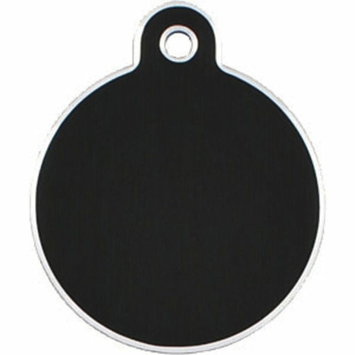 Placa identificativa para collar Imarc Circle Negro