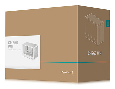 Deepcool Ch260 Caja Ordenador Gaming PC Torre Micro ATX Blanca con Ventana de Vidrio Templado, Soporte Radiadores 360mm, GPU 41.3cm, USB-C Deepcool Ch260 Caja Ordenador Gaming PC Torre Micro ATX Blanca con Ventana de Vidrio Templado, Soporte Radiadores 360mm, GPU 41.3cm, USB-C