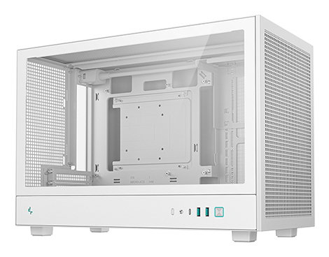 Deepcool Ch260 Caja Ordenador Gaming PC Torre Micro ATX Blanca con Ventana de Vidrio Templado, Soporte Radiadores 360mm, GPU 41.3cm, USB-C Deepcool Ch260 Caja Ordenador Gaming PC Torre Micro ATX Blanca con Ventana de Vidrio Templado, Soporte Radiadores 360mm, GPU 41.3cm, USB-C