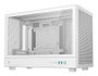 Deepcool Ch260 Caja Ordenador Gaming PC Torre Micro ATX Blanca con Ventana de Vidrio Templado, Soporte Radiadores 360mm, GPU 41.3cm, USB-C