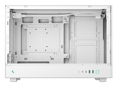 Deepcool Ch260 Caja Ordenador Gaming PC Torre Micro ATX Blanca con Ventana de Vidrio Templado, Soporte Radiadores 360mm, GPU 41.3cm, USB-C Deepcool Ch260 Caja Ordenador Gaming PC Torre Micro ATX Blanca con Ventana de Vidrio Templado, Soporte Radiadores 360mm, GPU 41.3cm, USB-C