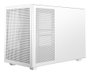 Deepcool Ch260 Caja Ordenador Gaming PC Torre Micro ATX Blanca con Ventana de Vidrio Templado, Soporte Radiadores 360mm, GPU 41.3cm, USB-C
