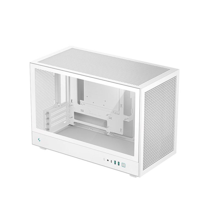 Deepcool Ch260 Caja Ordenador Gaming PC Torre Micro ATX Blanca con Ventana de Vidrio Templado, Soporte Radiadores 360mm, GPU 41.3cm, USB-C Deepcool Ch260 Caja Ordenador Gaming PC Torre Micro ATX Blanca con Ventana de Vidrio Templado, Soporte Radiadores 360mm, GPU 41.3cm, USB-C