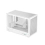 Deepcool Ch260 Caja Ordenador Gaming PC Torre Micro ATX Blanca con Ventana de Vidrio Templado, Soporte Radiadores 360mm, GPU 41.3cm, USB-C