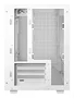 DeepCool CH260 WH - Caja de PC Micro Torre Blanco, Compatible con micro-ATX, Mini-ITX, para Gaming, con Ventana Lateral de Vidrio Templado y Soporte para Radiador 360mm