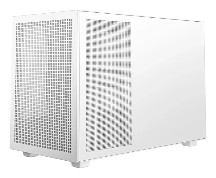 DeepCool CH260 WH - Caja de PC Micro Torre Blanco, Compatible con micro-ATX, Mini-ITX, para Gaming, con Ventana Lateral de Vidrio Templado y Soporte para Radiador 360mm
