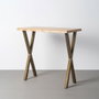 Mesa Alta Dm-Metal Salón 110 X 60 X 106 cm