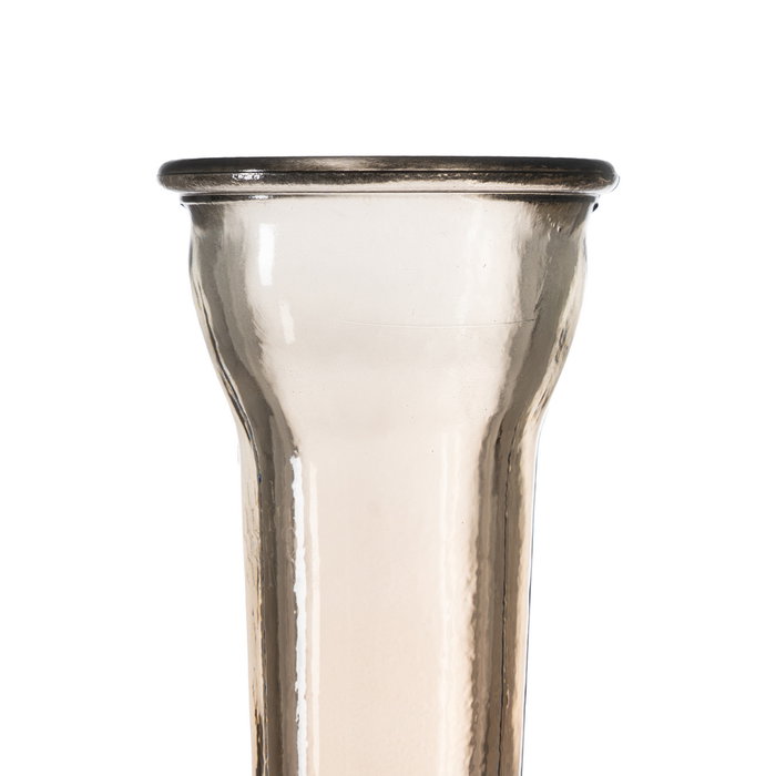 Jarrón Champán Vidrio Reciclado We Care 9,50 X 9,50 X 51 cm