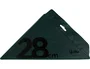 Liderpapel Escuadra de acrílico verde 28 cm