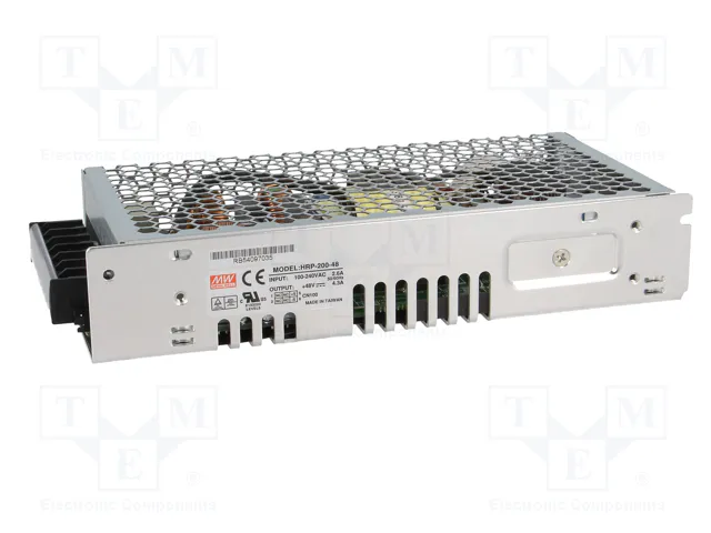 MEAN WELL HRP-200-48 Alimentador de Impulso 206,4W 48VDC MEAN WELL HRP-200-48 Alimentador de Impulso 206,4W 48VDC