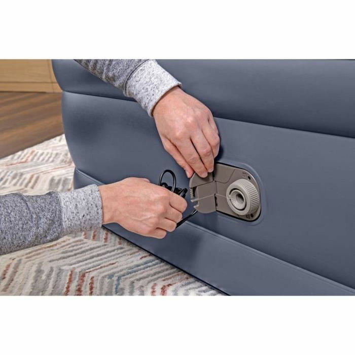 Bestway Colchón hinchable de 2 plazas con cámara integrada