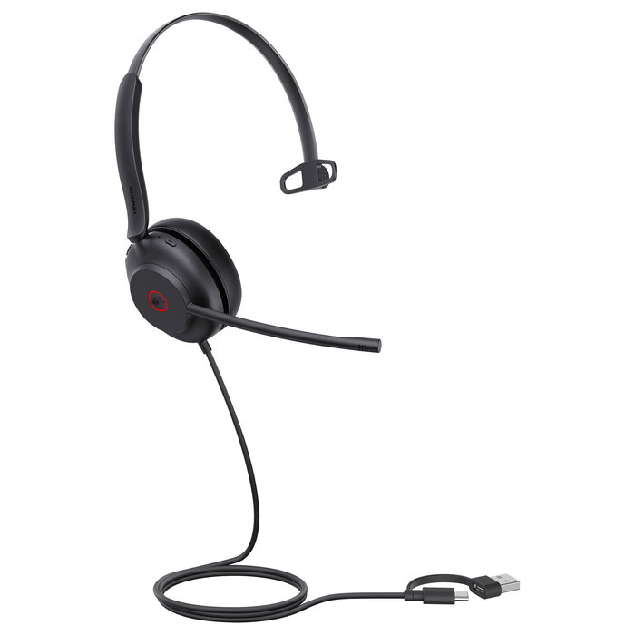 Yealink UH35 Mono Auricular USB-C/A para Microsoft Teams