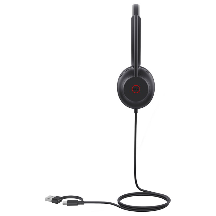 Yealink UH35 Mono Auricular USB-C/A para Microsoft Teams