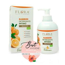 FLORA Gel Intimo Niñas 3-12 Años 250Ml Bio