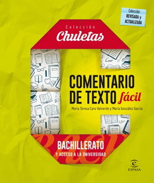 ESPASA CALPE, COMENTARIOS TEXTO FACIL PARA BACHILLERATO - CHULETAS