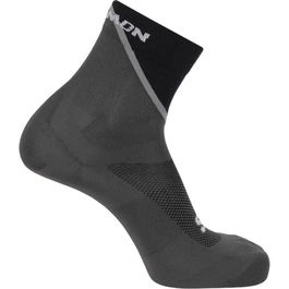 Calcetines Deportivos Salomon Speedcross Crew Negro 4
