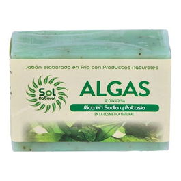 SOLNATURAL Jabon En Pastilla De Algas 100Gr