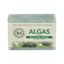SOLNATURAL Jabon En Pastilla De Algas 100Gr