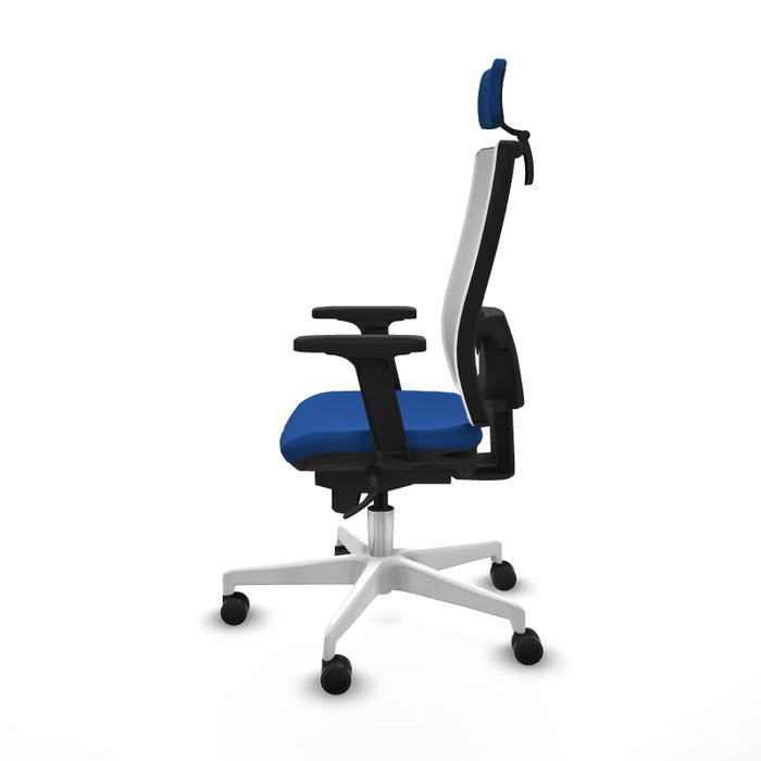 PIQUERAS Y CRESPO Silla de oficina Horna Azul y Blanco PIQUERAS Y CRESPO Silla de oficina Horna Azul y Blanco